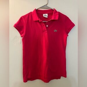 Women’s Lacoste polo shirt - Size small
